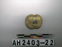 藏品(砝碼型石網墜)的圖片